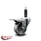 Service Caster 3'' Semi Steel Swivel 1'' Expanding Stem Caster Total Lock Brake SCC-EXTTL20S314-SSS-1 - alternate 3